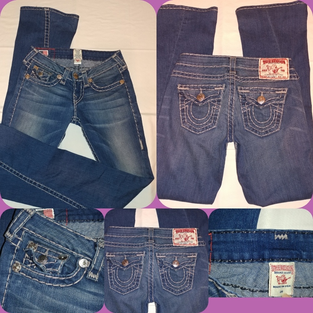 EUC TRUE RELIGION JEANS SIZE 26